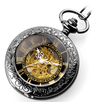 Luxury Pocket Watch Vintage Roman Numbers watch Display Analog Mechanical Hand Wind Fob Watch for men women
Luxury Pocket Watch Vintage Roman Numbers watch Display Analog Mechanical Hand Wind Fob Watch for men women
