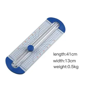 Plastic with Pull-Out Ruler Guillotine Cutter Trimmer Mini Paper Photo Labels Practical Portable Scrapbooking Office Supplies
Plastic with Pull-Out Ruler Guillotine Cutter Trimmer Mini Paper Photo Labels Practical Portable Scrapbooking Office Supplies