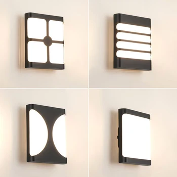 Modern LED Wall Lamps Waterproof IP65 Porch Light Creative AC90-260V 15W Courtyard Garden Corridor Outdoor Wall Lighting 
Modern LED Wall Lamps Waterproof IP65 Porch Light Creative AC90-260V 15W Courtyard Garden Corridor Outdoor Wall Lighting