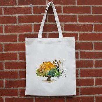 Fashion Tree Painting Print Tote Bag Canvas Handbag Washable Eco Bag Daily Use Shopping Bag Reusable
Fashion Tree Painting Print Tote Bag Canvas Handbag Washable Eco Bag Daily Use Shopping Bag Reusable