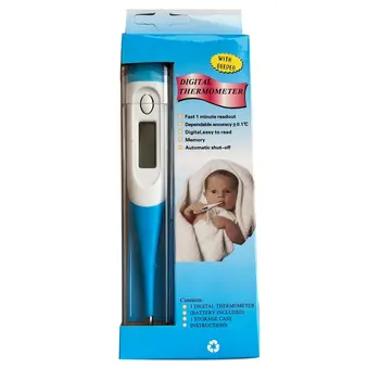 Digital Medical Thermometer Soft Head Tools For Measuring Body Temperature Household Children'S Lcd Electronic Thermometer
Digital Medical Thermometer Soft Head Tools For Measuring Body Temperature Household Children'S Lcd Electronic Thermometer