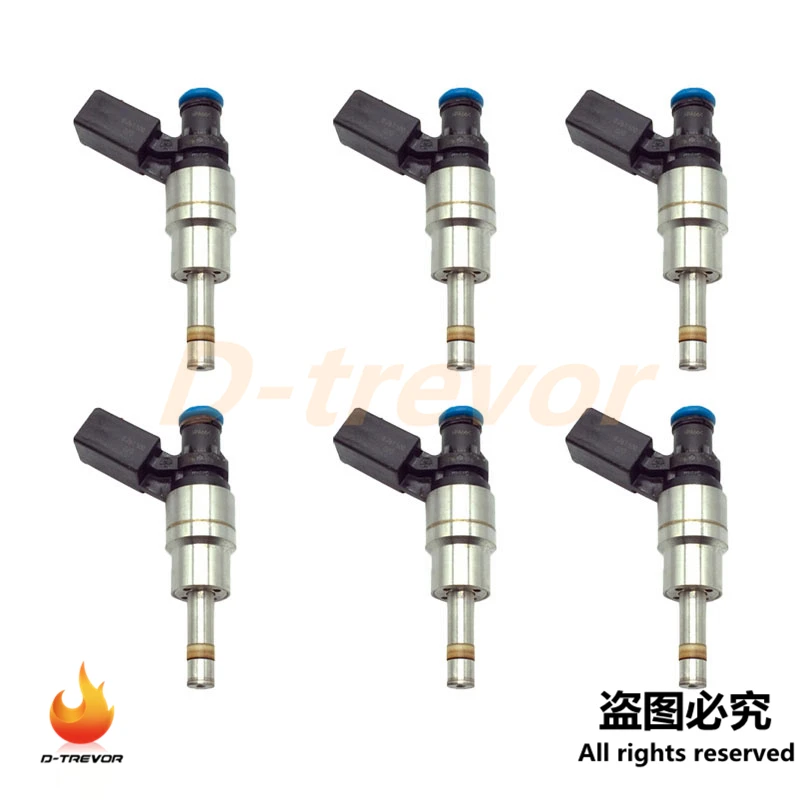 

6pcs OEM 06F906036A Fuel Injectors for Audi A3 A4 TT VW Passat Jetta GTI EOS 2.0L L4 0261500020