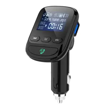 Car Charger Hands-free FM Transmitter Bluetooth Car Kit LCD MP3 Player Car Cigarette Lighter Charger QC3.0 Fast Charging
Car Charger Hands-free FM Transmitter Bluetooth Car Kit LCD MP3 Player Car Cigarette Lighter Charger QC3.0 Fast Charging
