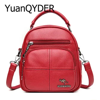 Brand Fashion Backpack for Women 2020 New Genuine Leather Multifunction Backpack Ladies Designer Plaid Crossbody Shoulder Bag
Brand Fashion Backpack for Women 2020 New Genuine Leather Multifunction Backpack Ladies Designer Plaid Crossbody Shoulder Bag