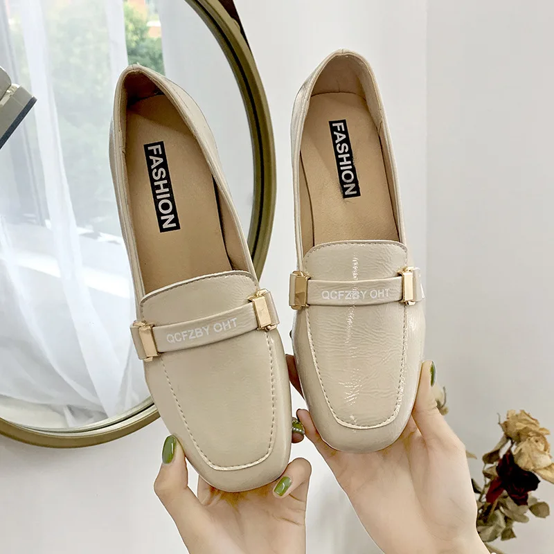 WOMEN'S Shoes Autumn Casual Small Leather Shoes Women's 2019 Spring New Style Versatile Square Head Students College England Sho 
WOMEN'S Shoes Autumn Casual Small Leather Shoes Women's 2019 Spring New Style Versatile Square Head Students College England Sho
