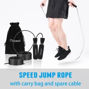 1PC Crossfit Speed Jump Rope Professional Skipping Jump Rope Speed Jumping Training Rope for Skip Workout Boxing MMA Fitness
1PC Crossfit Speed Jump Rope Professional Skipping Jump Rope Speed Jumping Training Rope for Skip Workout Boxing MMA Fitness