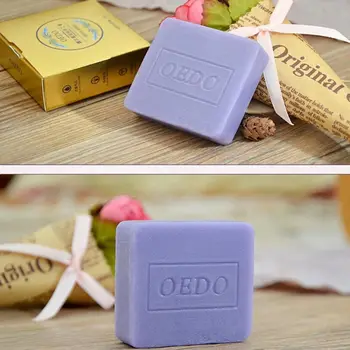 Lavender Extract Moisturizing Handmade Soap Deep Cleaning Brighten Skin Face Care 60g 
Lavender Extract Moisturizing Handmade Soap Deep Cleaning Brighten Skin Face Care 60g