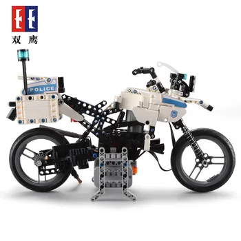 DIY CaDA 539PCS Building Blocks for Polices Patrol Electric Motorcycle Military Technic SWAT Series Bricks Toys for Kid
DIY CaDA 539PCS Building Blocks for Polices Patrol Electric Motorcycle Military Technic SWAT Series Bricks Toys for Kid