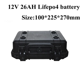 Rechargeable 12V 26Ah 20AH 25Ah LiFepo4 Battery Pack for Integrated Light Solar Street Light UPS Solar Storage Golf Cart
Rechargeable 12V 26Ah 20AH 25Ah LiFepo4 Battery Pack for Integrated Light Solar Street Light UPS Solar Storage Golf Cart