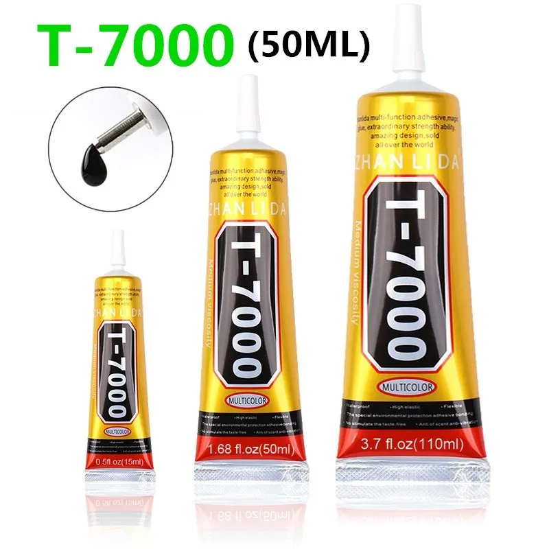 50 ml T7000 Glues Multipurpose Adhesives Super Glues Black Liquid Epoxy Glues For DIY Crafts Glass Phone Case Metal Fabric
50 ml T7000 Glues Multipurpose Adhesives Super Glues Black Liquid Epoxy Glues For DIY Crafts Glass Phone Case Metal Fabric