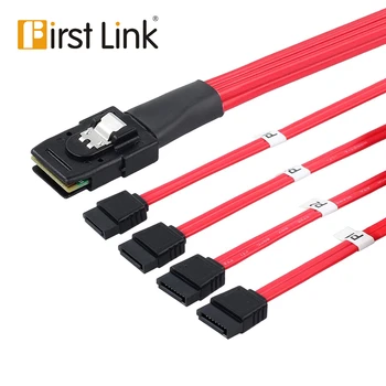 sas sata cable Mini SAS 36P SFF-8087 host to 7pin SATA 6GB HD Splitter Breakout Cable target Hard Disk Data Cable
sas sata cable Mini SAS 36P SFF-8087 host to 7pin SATA 6GB HD Splitter Breakout Cable target Hard Disk Data Cable