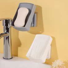 Retractable Soap Dish Wall Mounted Soap Case Holder Draining Tray for Shower Bathroom Tub Kitchen Sink Accessories Drill-Free 
Retractable Soap Dish Wall Mounted Soap Case Holder Draining Tray for Shower Bathroom Tub Kitchen Sink Accessories Drill-Free