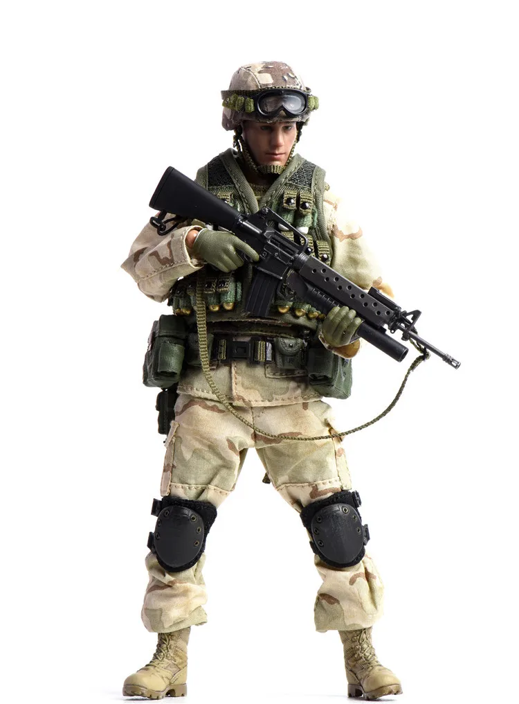 Crazy Figure 1/12 US Military 75th Rangers Regiment Soldier Action Figures Model Grenadier Somalia Figure Doll Collection
Crazy Figure 1/12 US Military 75th Rangers Regiment Soldier Action Figures Model Grenadier Somalia Figure Doll Collection