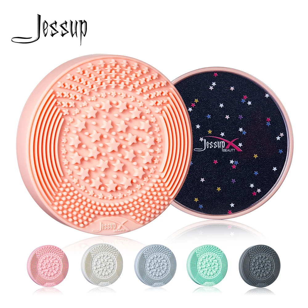 Jessup New Makeup Brush Cleaner 2-in-1 Dry & Wet Silicone Washing Mat Sponge Remover Color from Brushes Cosmetic Cleaning Tools
Jessup New Makeup Brush Cleaner 2-in-1 Dry & Wet Silicone Washing Mat Sponge Remover Color from Brushes Cosmetic Cleaning Tools