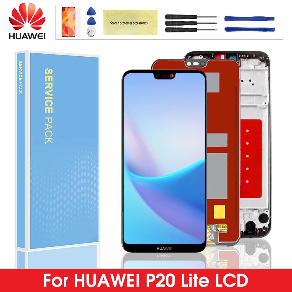 Original 5.84'' LCD With Frame For HUAWEI P20 Lite Lcd Display Screen For HUAWEI P20 Lite ANE-LX1 ANE-LX3 Nova 3e
Original 5.84'' LCD With Frame For HUAWEI P20 Lite Lcd Display Screen For HUAWEI P20 Lite ANE-LX1 ANE-LX3 Nova 3e