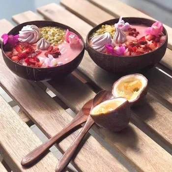 Coconut Bowl Wooden Bowls Rice Noodles Rice Soup Fruit Salad Bowl Kitchen Supplies Crafts Decoration Coco Bowl Wooden Bowl
Coconut Bowl Wooden Bowls Rice Noodles Rice Soup Fruit Salad Bowl Kitchen Supplies Crafts Decoration Coco Bowl Wooden Bowl