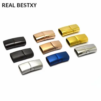 10pcs/lot custom logo hole:12.3*6.3mm Stainless Steel Magnetic Clasp Gold Leather Cord Clasps Magnet DIY Jewelry Making Bracelet
10pcs/lot custom logo hole:12.3*6.3mm Stainless Steel Magnetic Clasp Gold Leather Cord Clasps Magnet DIY Jewelry Making Bracelet