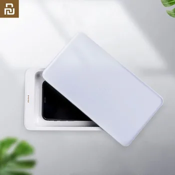 Youpin FIVE Multifunctional Sterilizing Box UV Sterilization Wireless Charge Mobile Phone Disinfection Cosmetics and Phone
Youpin FIVE Multifunctional Sterilizing Box UV Sterilization Wireless Charge Mobile Phone Disinfection Cosmetics and Phone