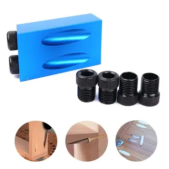 Portable Inclined Hole Locator Jig Kit System 15° Practical Wooden Tool Drill Bit Durable Cross Screw Driver Power Tools Blue
Portable Inclined Hole Locator Jig Kit System 15° Practical Wooden Tool Drill Bit Durable Cross Screw Driver Power Tools Blue