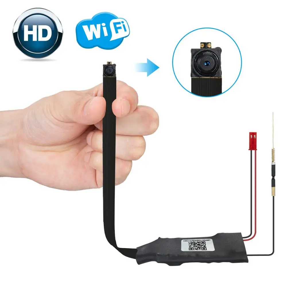 Security Network P2P Mini Camera Module Wifi IP Wireless Nanny Camera Super HD DV SD Card Recording CCTV Portable Remote View
Security Network P2P Mini Camera Module Wifi IP Wireless Nanny Camera Super HD DV SD Card Recording CCTV Portable Remote View