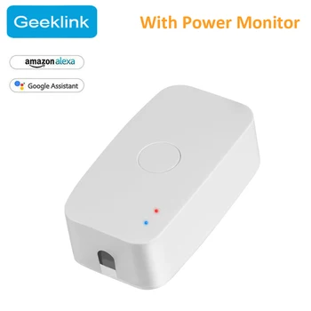 Geeklink WiFi Switch Interruptor Smart Home Automation Timer APP Remote Control 1500W 10A Wireless Socket for Alexa Google Home
Geeklink WiFi Switch Interruptor Smart Home Automation Timer APP Remote Control 1500W 10A Wireless Socket for Alexa Google Home
