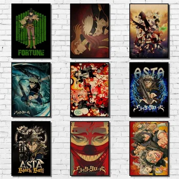 Anime Black Clover Poster Kraftpaper Poster Art Painting Abstract Fancy Wall Sticker for Coffee House Bar
Anime Black Clover Poster Kraftpaper Poster Art Painting Abstract Fancy Wall Sticker for Coffee House Bar