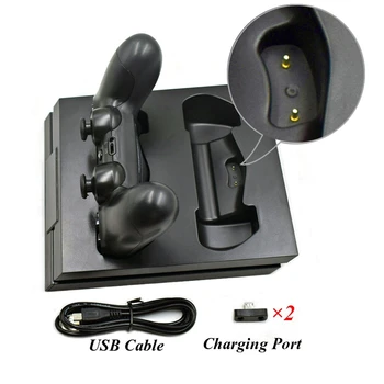 PS4 Slim Pro Wireless Cotroller Charger Stand Horizontal Dual USB Fast Charging Dock Station For Playstation 4 Joystick Gamepad
PS4 Slim Pro Wireless Cotroller Charger Stand Horizontal Dual USB Fast Charging Dock Station For Playstation 4 Joystick Gamepad