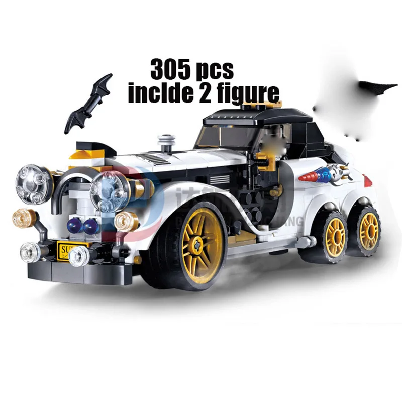 new 305pcs SuperHero Batman Classic movie Buildingblock Toys Compatible with DIY Educating Children Christmas Gifts
new 305pcs SuperHero Batman Classic movie Buildingblock Toys Compatible with DIY Educating Children Christmas Gifts