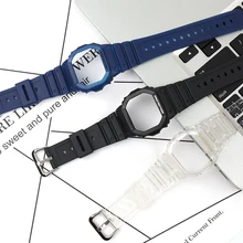 Resin strap watch case men's watch accessories pin buckle wristband for Casio G-shock DW5600 GW5000 sports waterproof watch band
Resin strap watch case men's watch accessories pin buckle wristband for Casio G-shock DW5600 GW5000 sports waterproof watch band