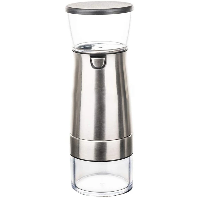 -Electric Coffee Grinder,USB Stainless Steel Coffee Beans Mill Hand Crank Grinder for Spice Nuts Seeds Home Office Travel
-Electric Coffee Grinder,USB Stainless Steel Coffee Beans Mill Hand Crank Grinder for Spice Nuts Seeds Home Office Travel