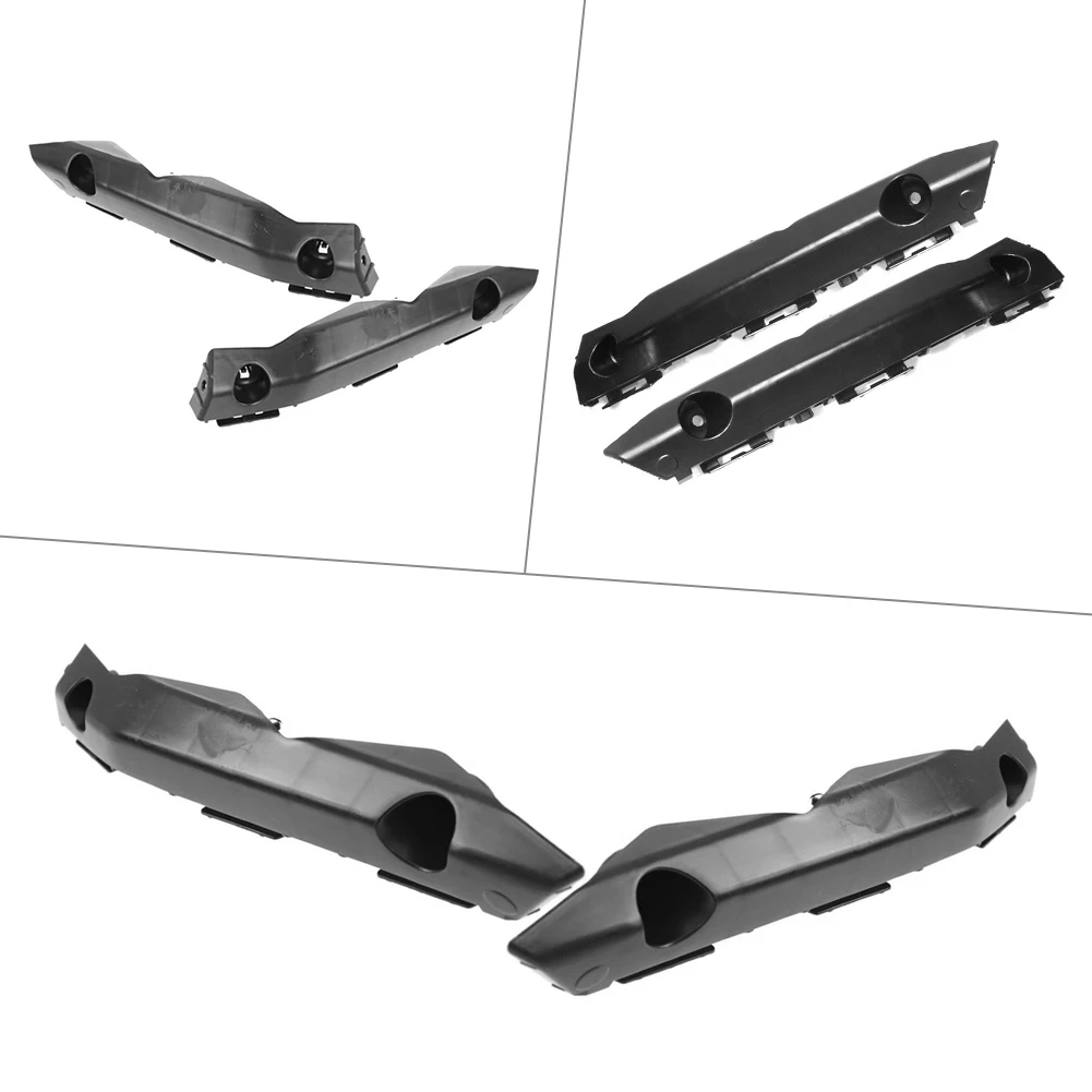 

2x Black ABS Car Front Bumper Bracket Support Left & Right For Toyota Camry 2015 2016 2017 5253606190 5253506190