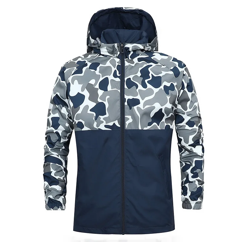 Windbreaker Men Casual sporting jacket Spring Autumn Lightweight Jacket New Arrival Hooded Camouflage Jackets Outwear Cheap
Windbreaker Men Casual sporting jacket Spring Autumn Lightweight Jacket New Arrival Hooded Camouflage Jackets Outwear Cheap
