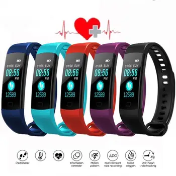 Y5 0.91 Inch Color Screen Smart Bracelet Sports Real-Time Monitoring Health Monitoring Waterproof Bracelet
Y5 0.91 Inch Color Screen Smart Bracelet Sports Real-Time Monitoring Health Monitoring Waterproof Bracelet