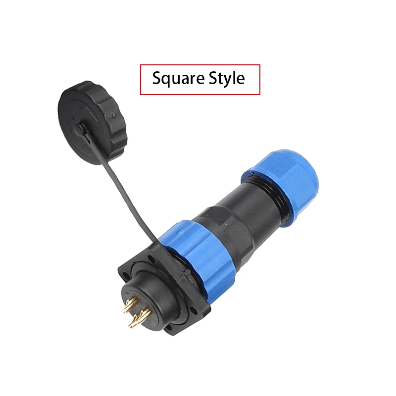 SP20 Square Waterproof Connector Plug and Socket With 4 hole IP68 1/2/3/4/5/6/7/9/10/12/14Pin Aviation Plug DIY YOU
SP20 Square Waterproof Connector Plug and Socket With 4 hole IP68 1/2/3/4/5/6/7/9/10/12/14Pin Aviation Plug DIY YOU