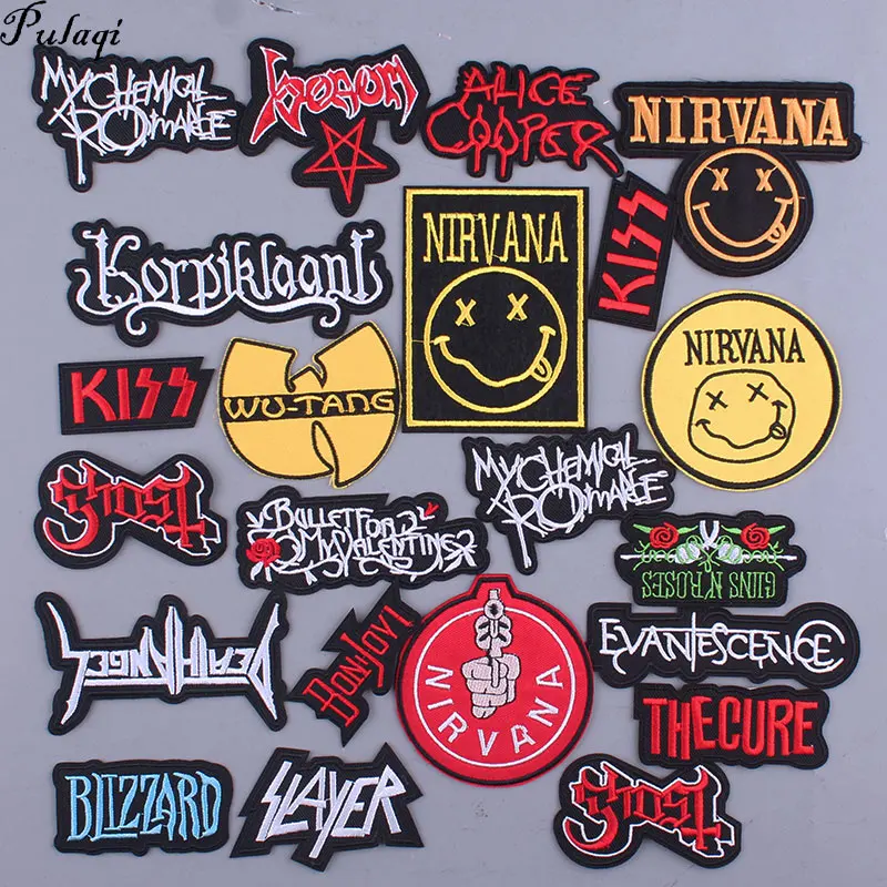 Pulaqi WU-TANG Hiphop Bands Patches For Clothing Metal Bands Iron On Patches Letter Patch Sewing Apparel Accessories DIY Cloth
Pulaqi WU-TANG Hiphop Bands Patches For Clothing Metal Bands Iron On Patches Letter Patch Sewing Apparel Accessories DIY Cloth