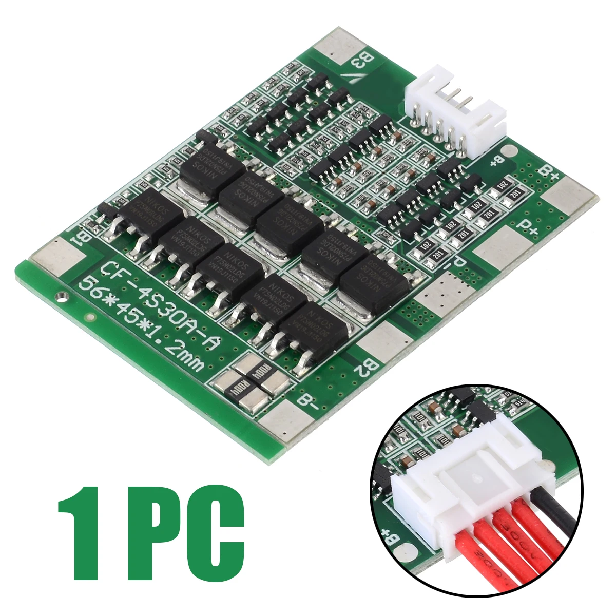 High Quality 4S 30A 12V Li-ion Lithium 18650 Battery BMS Packs PCB Protection Balance Board Integrated Circuits For LiFePo4 LiFe
High Quality 4S 30A 12V Li-ion Lithium 18650 Battery BMS Packs PCB Protection Balance Board Integrated Circuits For LiFePo4 LiFe