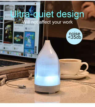 KBAYBO air diffuser aroma essential oil ultrasonic diffuser 7 color LED light selection mini air humidifier for car for USB
KBAYBO air diffuser aroma essential oil ultrasonic diffuser 7 color LED light selection mini air humidifier for car for USB