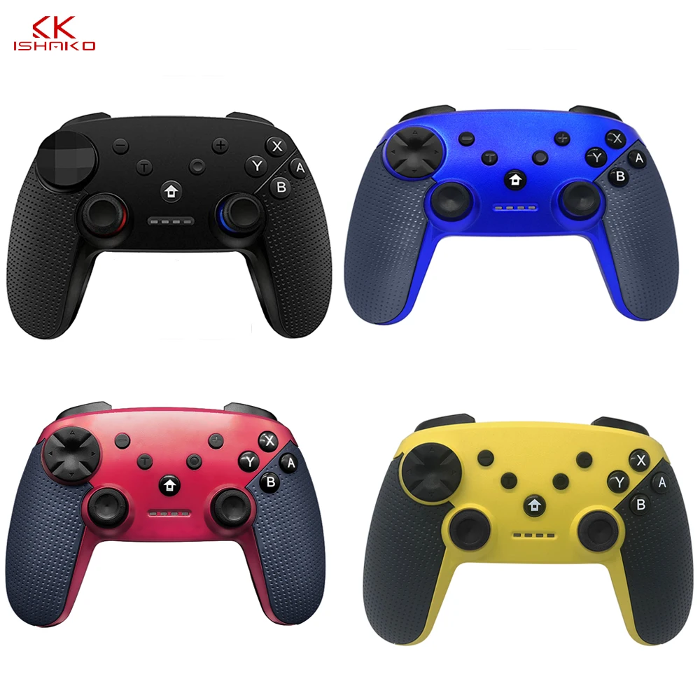 K ISHAKO For NintendSwitch Pro Bluetooth Wireless Controller for NS Splatoon2 Remote Gamepad for Nintend Switch Console Joystick
K ISHAKO For NintendSwitch Pro Bluetooth Wireless Controller for NS Splatoon2 Remote Gamepad for Nintend Switch Console Joystick