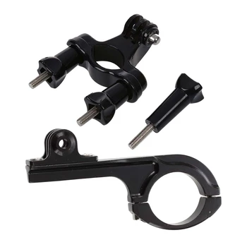 2 Pcs for Gopro Hero 2/3 Parts: 1 Pcs Bike Handlebar Seatpost Mount & 1Pcs ST-86 Bicycle Handlebar Support Base Adapter 
2 Pcs for Gopro Hero 2/3 Parts: 1 Pcs Bike Handlebar Seatpost Mount & 1Pcs ST-86 Bicycle Handlebar Support Base Adapter