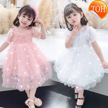 Party Dresses For Kids Girls Lace Embroidery Princess Baby Girl Clothes Summer Children Casaul Wear Tutu Girl Clothing 3-8 Years
Party Dresses For Kids Girls Lace Embroidery Princess Baby Girl Clothes Summer Children Casaul Wear Tutu Girl Clothing 3-8 Years