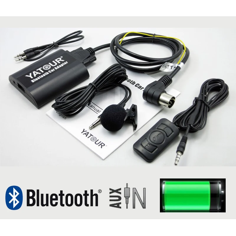 Handsfree Car Bluetooth Kits MP3 AUX Adapter Interface For Volvo HU-series S60