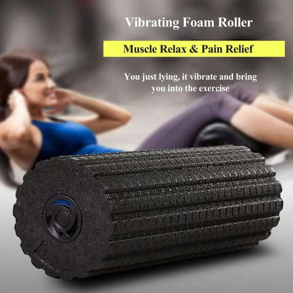 Vibrating Electric Yoga Foam Roller Massage Roller Column Four-Speed Adjustable Deep Muscle Massage Yoga Block Fitness Roller
Vibrating Electric Yoga Foam Roller Massage Roller Column Four-Speed Adjustable Deep Muscle Massage Yoga Block Fitness Roller