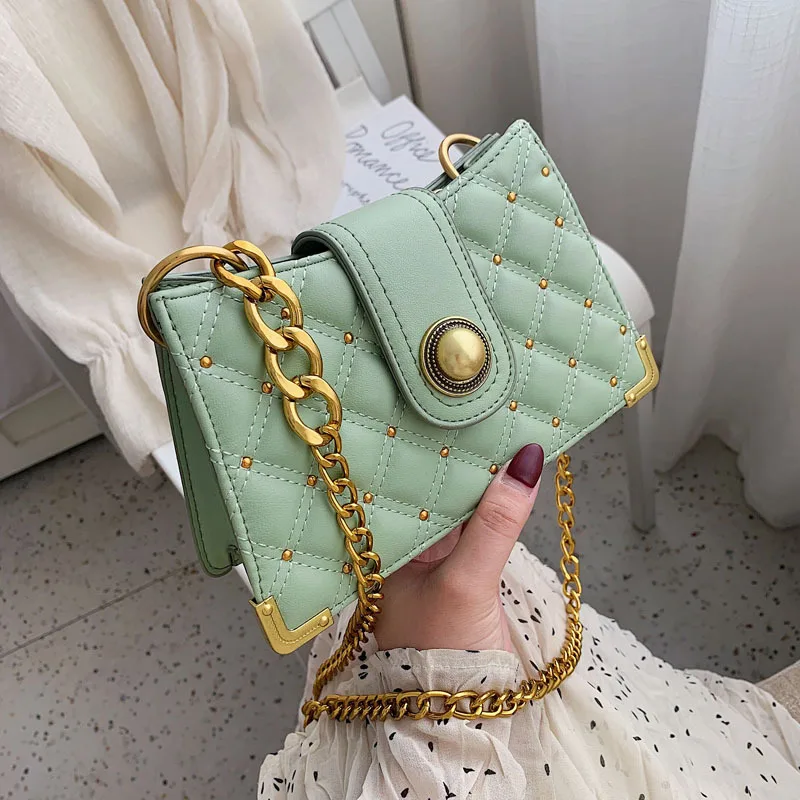 Women's New Fashion 2009 Summer Baitao ins Slant Bag Fashion Chain Bag 
Women's New Fashion 2009 Summer Baitao ins Slant Bag Fashion Chain Bag