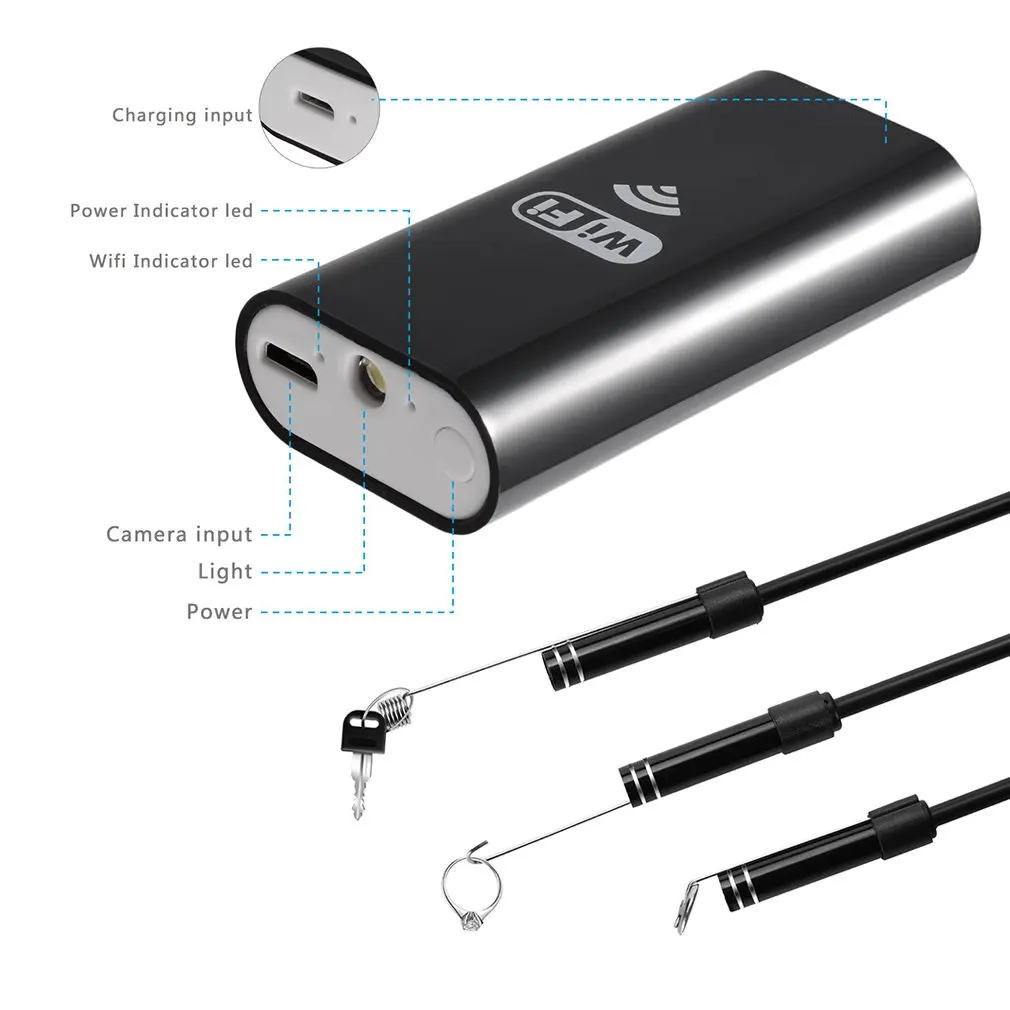 Waterproof WiFi Mobile Phone Endoskope Handheld Borescope Digital Inspektion Camera For Ios For Android For Windows For Mac
Waterproof WiFi Mobile Phone Endoskope Handheld Borescope Digital Inspektion Camera For Ios For Android For Windows For Mac