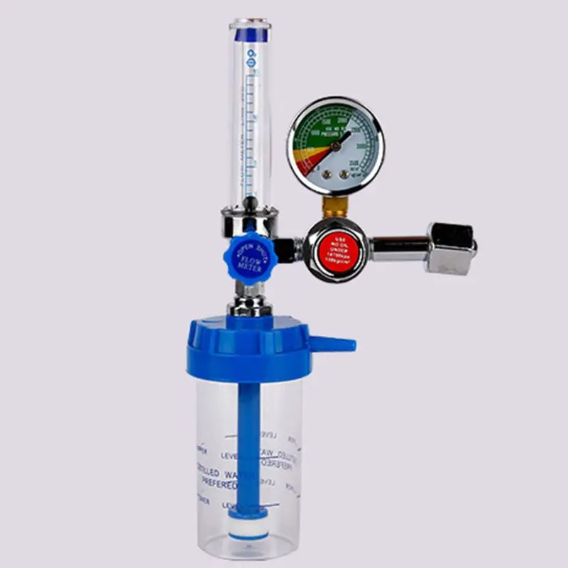 Oxygen Pressure Regulator O2 Pressure Reducer Gauge Meter Flow Gauge Gas Regulator G5/8
Oxygen Pressure Regulator O2 Pressure Reducer Gauge Meter Flow Gauge Gas Regulator G5/8