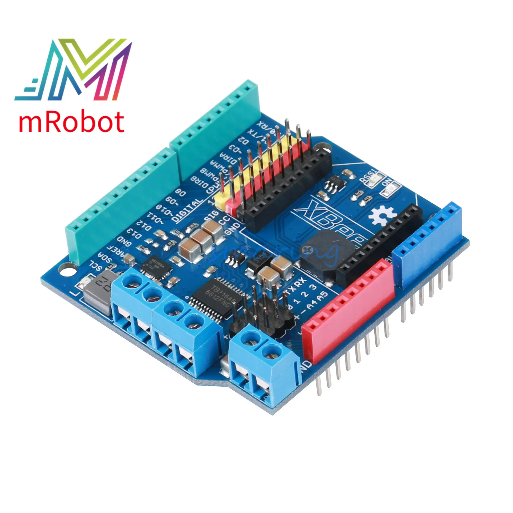 Development Board Multi-functional Motor Extension Module for Arduino PM-R3 Intelligent Car Drive Board
Development Board Multi-functional Motor Extension Module for Arduino PM-R3 Intelligent Car Drive Board