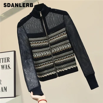 Zip Personality Open-Knit Sweater Zipper Sweater Women 2020 New Loose-Fit Outer Pullover Turtleneck Pull Femme
Zip Personality Open-Knit Sweater Zipper Sweater Women 2020 New Loose-Fit Outer Pullover Turtleneck Pull Femme