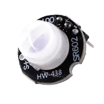 1Pcs SR602 Miniature Human Body Infrared Sensor Module Pyroelectric Probe Inductive Switch Sensor
1Pcs SR602 Miniature Human Body Infrared Sensor Module Pyroelectric Probe Inductive Switch Sensor