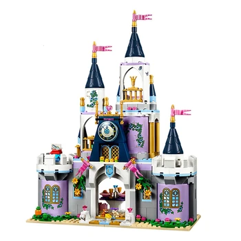 

585pcs Cinderella's Dream Castle Building Blocks Bricks Compatible Disneying 41154 Toys for Children Christmas Gifts