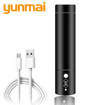 8000 Lumens XM-L T6 Power bank LED Flashlight torch 3 modes switch zoom lens built in rechargeable battery head flashlight lamp
8000 Lumens XM-L T6 Power bank LED Flashlight torch 3 modes switch zoom lens built in rechargeable battery head flashlight lamp